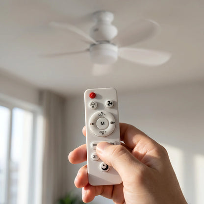Ventilador de techo con luz LED